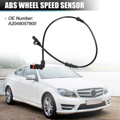 ABS Wheel Speed Sensor Front Left Right for Mercedes-Benz C250 C300 C350 (2008–2018)