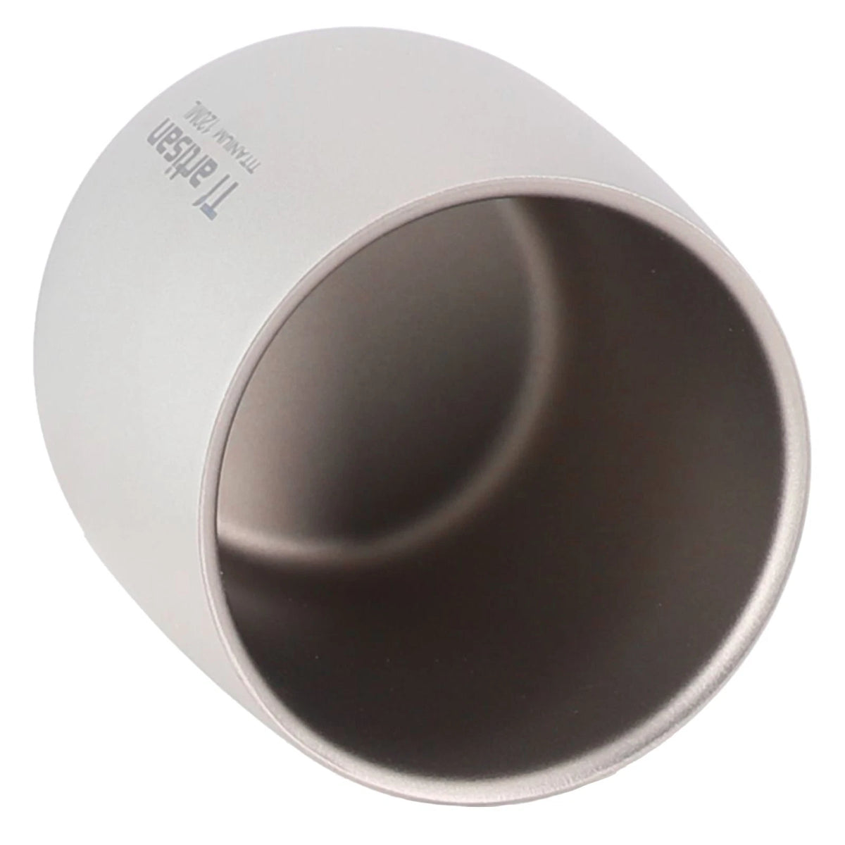 120ml Titanium Double Wall Camping Mug for Outdoor Use (No Part Numbers)
