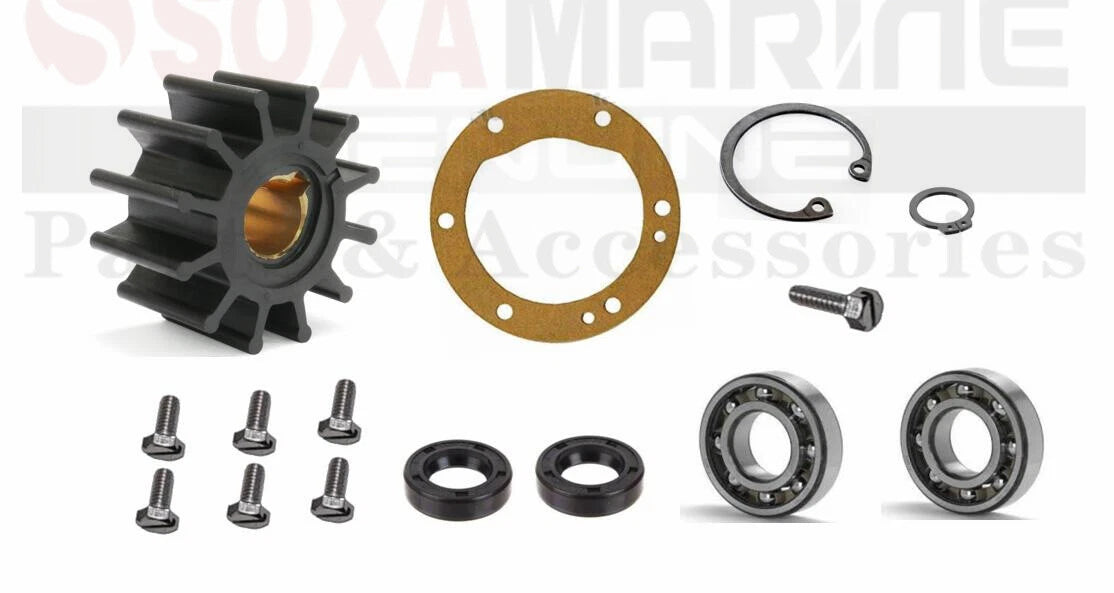 Sea Water Pump Repair Kit for Yanmar 3QM 3QM30 3QM30Y (721390-42701)