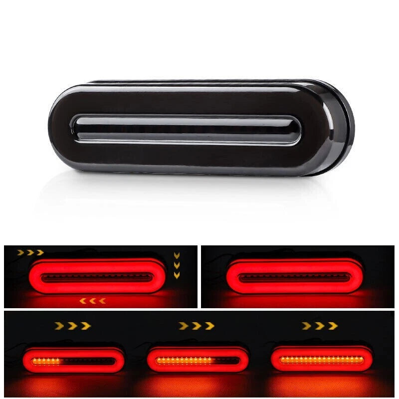 3 in 1 Sequential LED Brake Stop Turn Signal Tail Light for Motorcycle