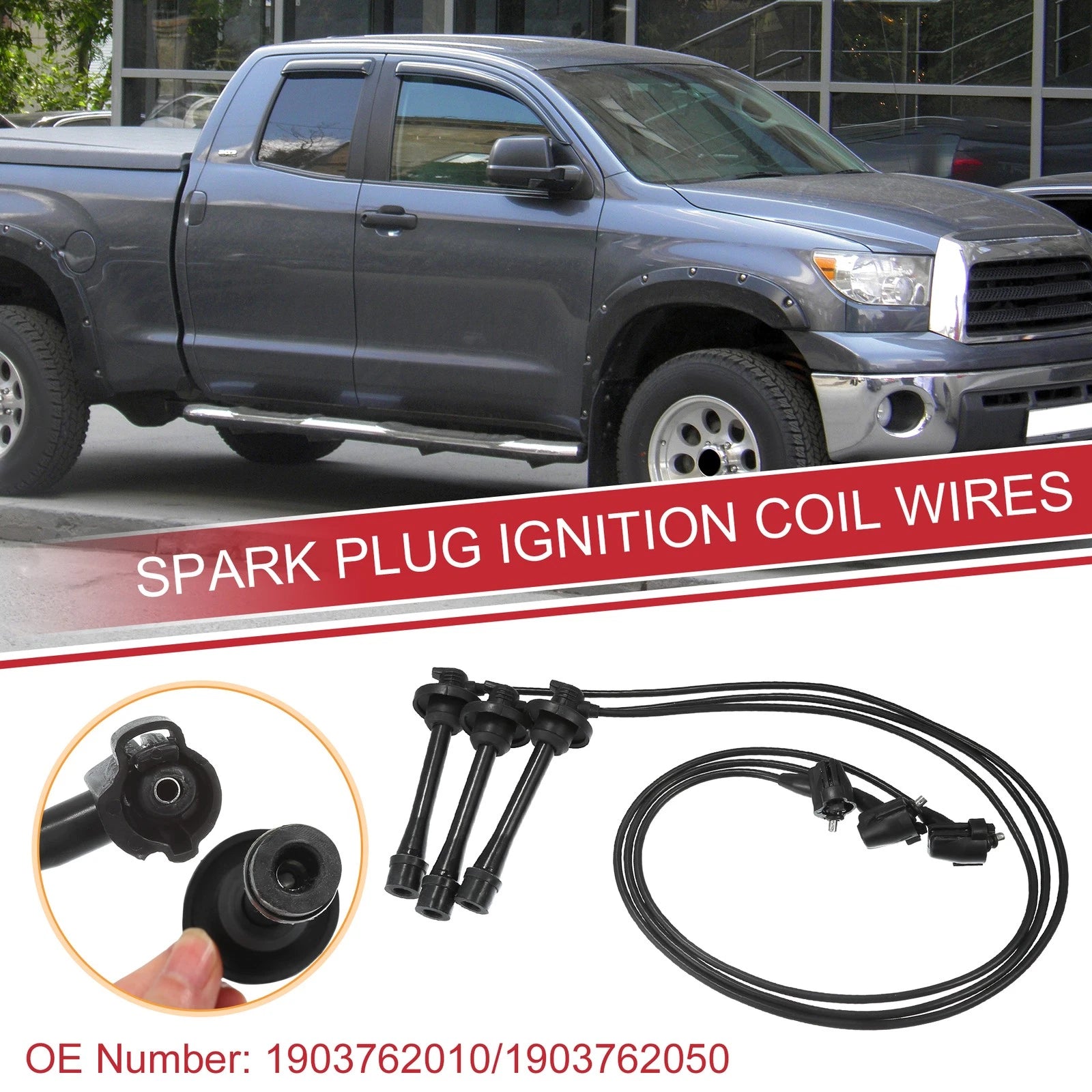 Spark Plug Wire Set Replacement for Toyota Tundra (2000–2004)