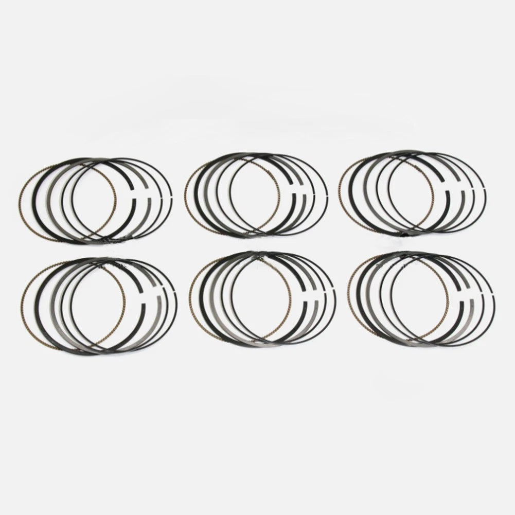6X Piston Rings for BMW 320i 320Ci 520i Z3 Z4 E36 E39 E46 E60 E85 (2000–2006)