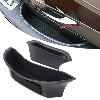 Door Handle Armrest Storage Box for Mercedes Benz GLC/C Class (2015–2018)