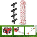 15 Meter Starting Rope Kit with Drawstring Handle for Outdoor Equipment