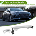Exterior Door Handle Replacement Rear Left for Hyundai Kia Picanto (2011–2016)