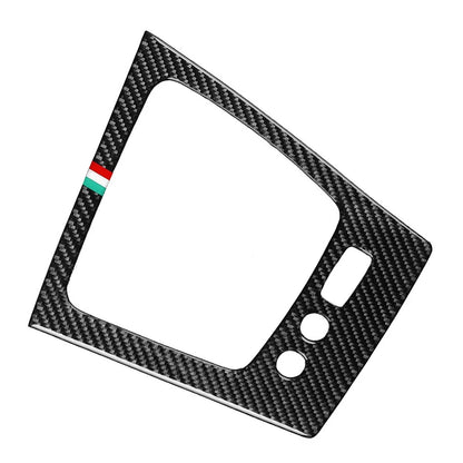 Carbon Black Gear Shift Panel Frame Cover for Alfa Romeo 159 Brera Spider (2006–2011)