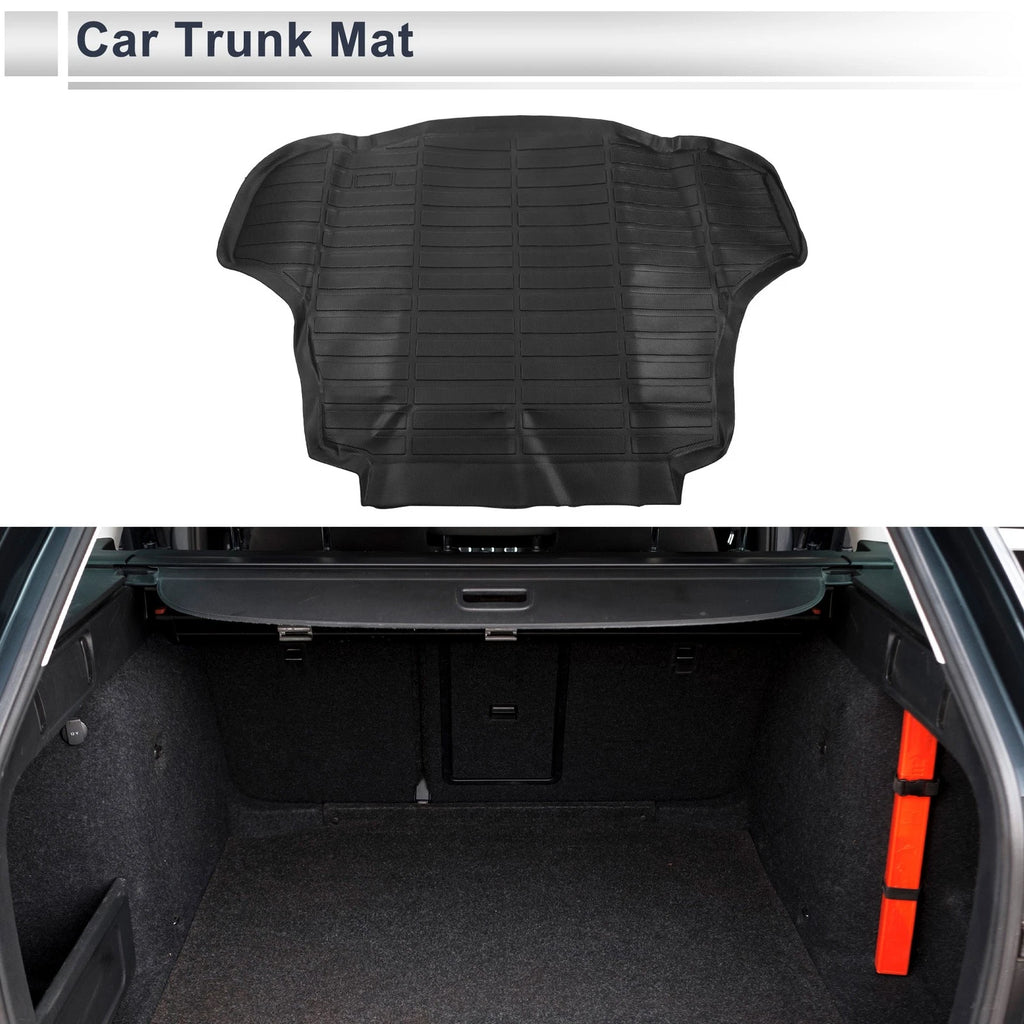 Cargo Liner Rear Trunk Mat for Toyota Camry (2018–2024) Long TPE Grid Pattern