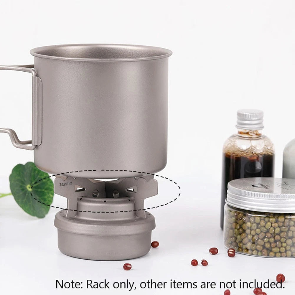 Light Stove Rack Cross Stand for Camping Supplies
