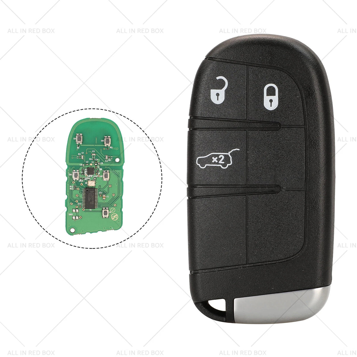 Smart Car Remote Key 3 Button for Jeep Grand Cherokee (2014–2019)