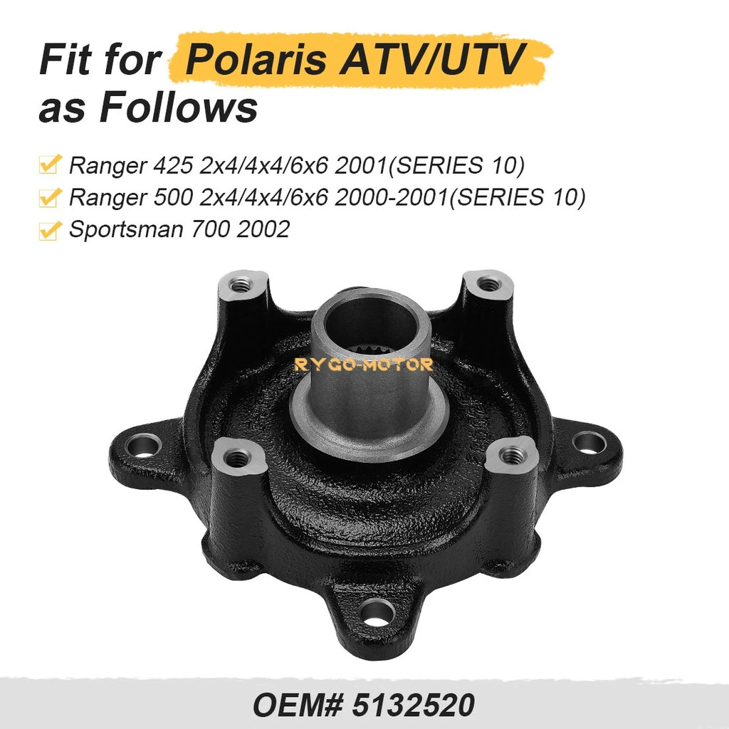 Rear Wheel Hub for Polaris Sportsman 700 (2002) Ranger 425 500 (2000–2001) SERIES 10