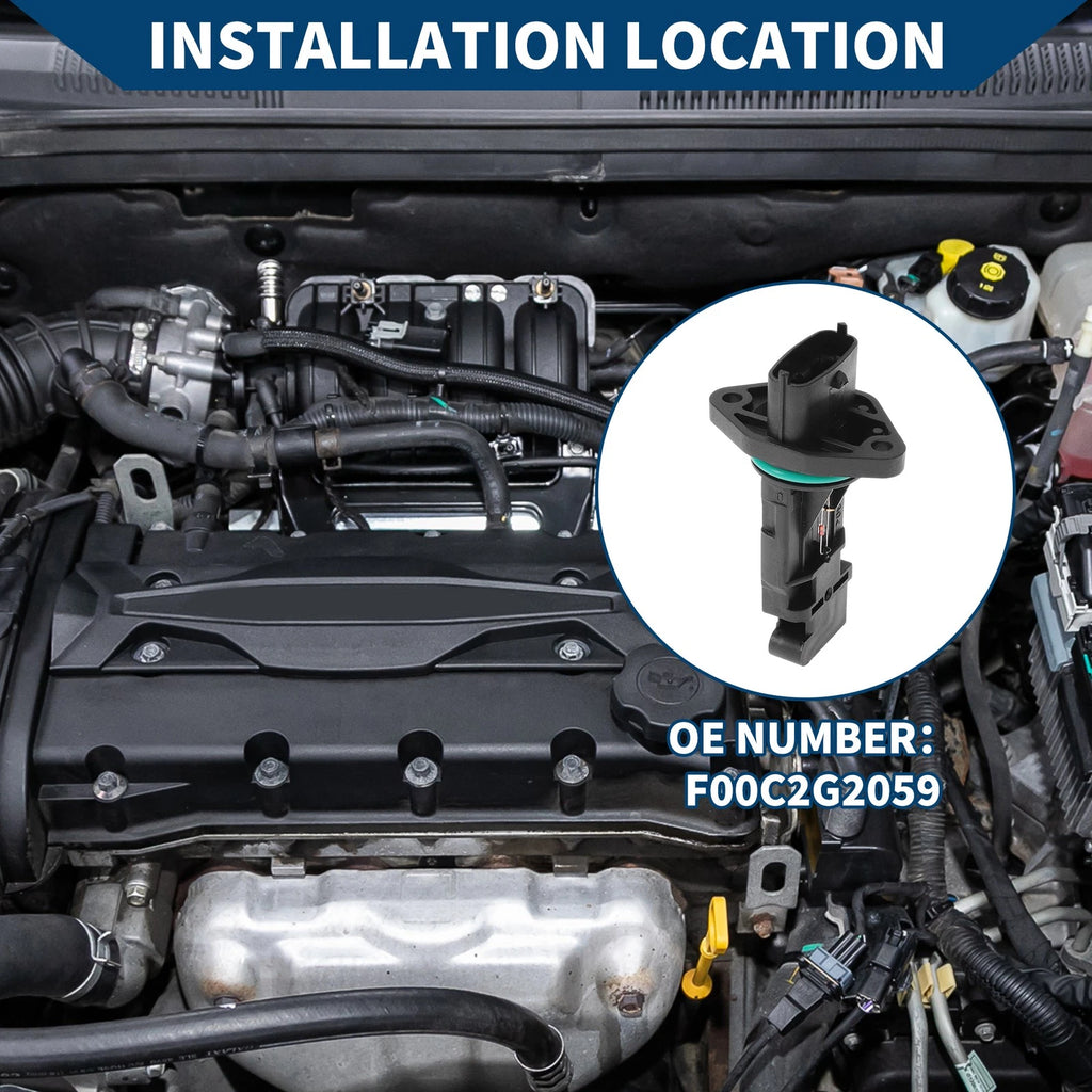 Mass Air Flow Sensor No.F00C2G2059 for Opel Corsa (2000–2006)