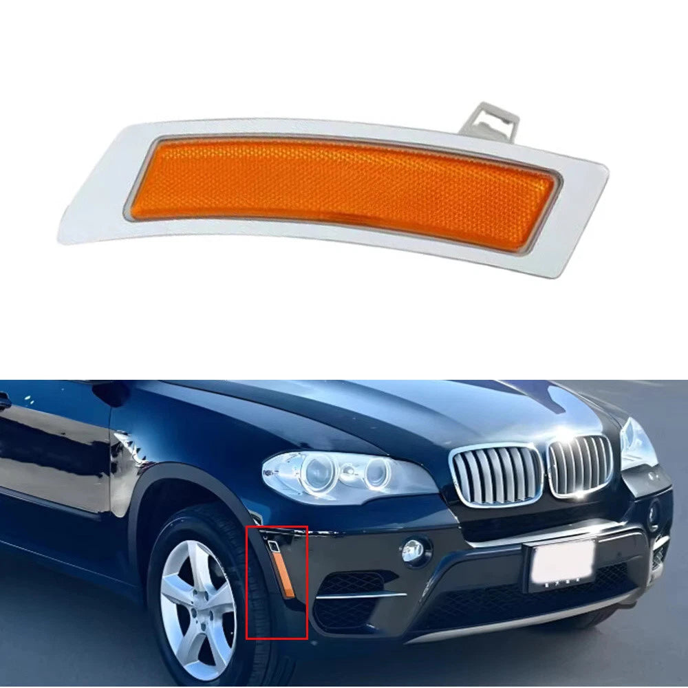 Front Right Bumper Reflector Side Marker Light 63147274434 for BMW X5 (2011–2013)
