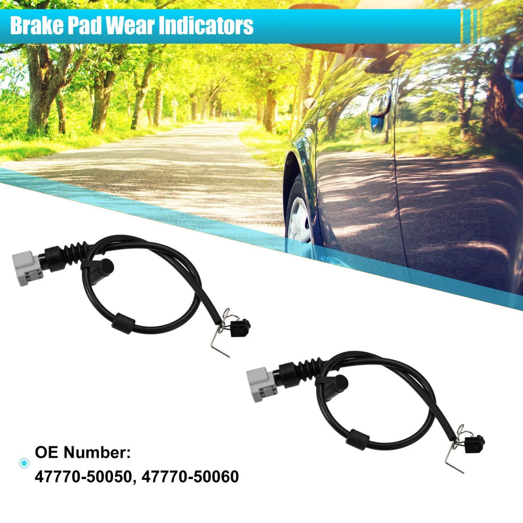 2pcs Brake Pad Wear Sensor Front Rear for Lexus LS430 (2001–2006)