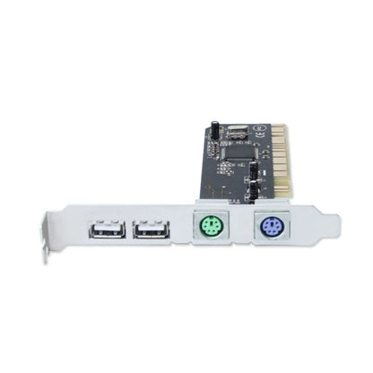 PCI to PS2 USB 2.0 Adapter Card for PC Keyboard Mouse