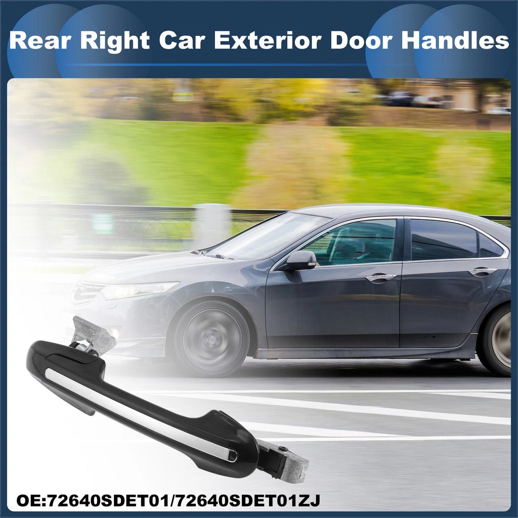 Rear Right Exterior Door Handle Replacement for Honda Accord (2018–2022)