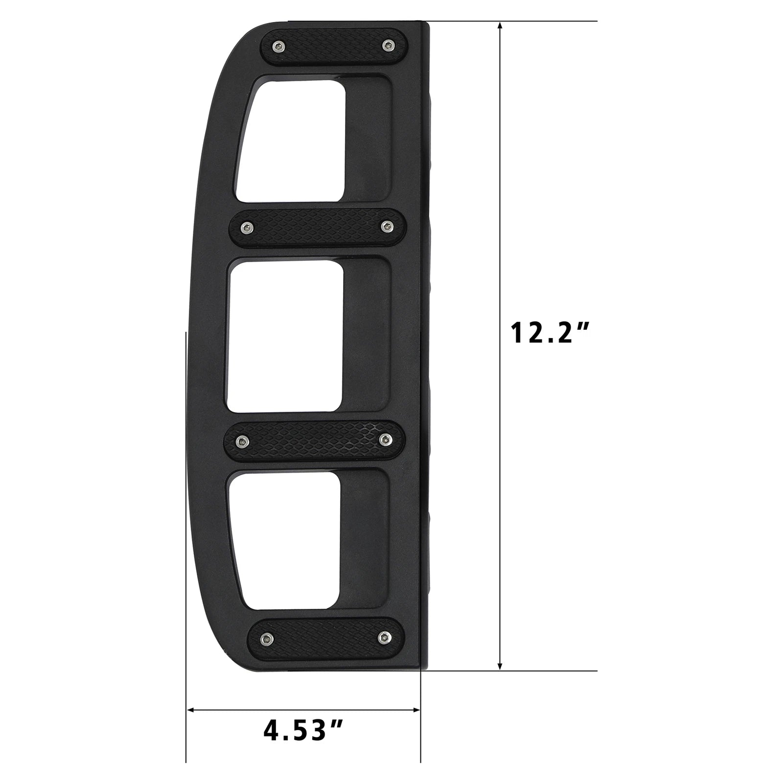 Matt Black Footboard Set for Harley Electra Glide/Road Glide (2009–Present)