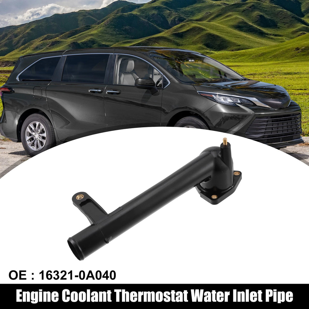 Engine Coolant Thermostat Water Inlet Pipe Replacement for Lexus Toyota (2001–2010)