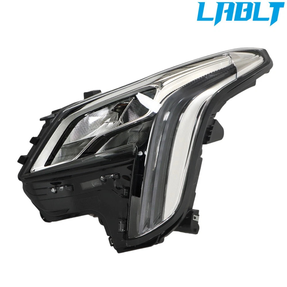Left Side Headlamp for Cadillac XTS (2018–2019) - Chrome, LED DRL