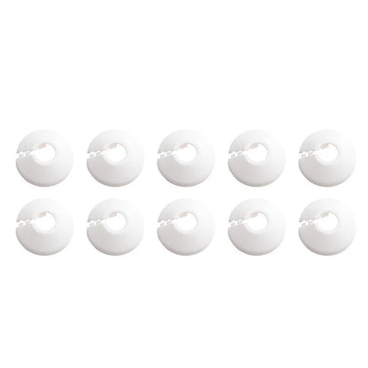 10 Pack Pipe Decorative Covers for PVC50 DN40 Tubes