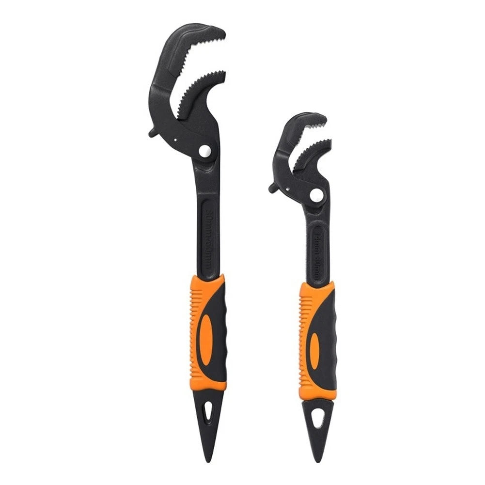 Multifunctional Adjustable Wrench with Self Locking for Pipes and Fasteners