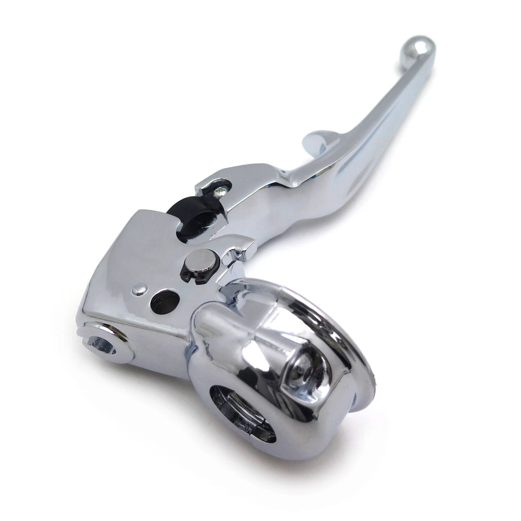 Chrome Clutch Lever Mount Bracket for Harley Softail Springer (1996–2006)