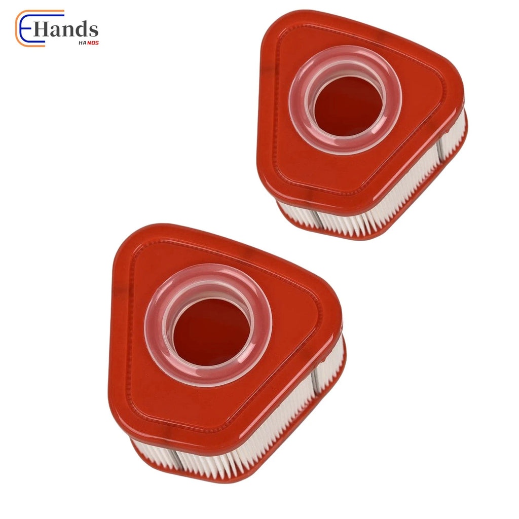 Set of 2 Air Filters for Briggs & Stratton (595853, 597265, 115P02, 115P05, 123P02, 123P07)