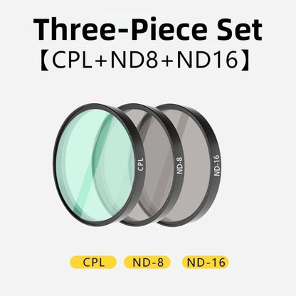 Complete Set ND Filter Kit for DJI Action 6 (2023) - UV CPL ND8 ND16 ND32 ND64
