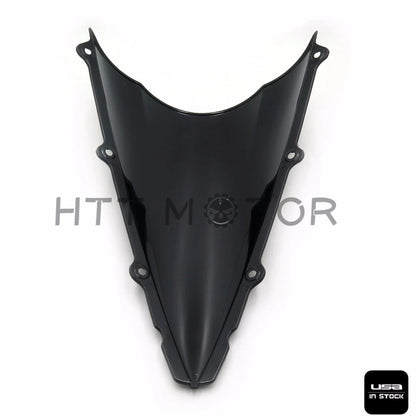 Double Bubble Windshield for Yamaha YZF 1000 R1 (2002–2003) Black E1