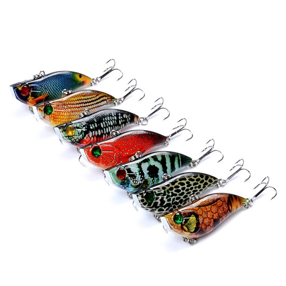 7PCS Minnow Crankbaits 5.8cm Fishing Lures with Hooks