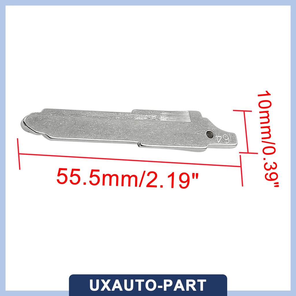 Metal Uncut Insert Blank Blade Remote Key for Mazda 6 (2003–2012)