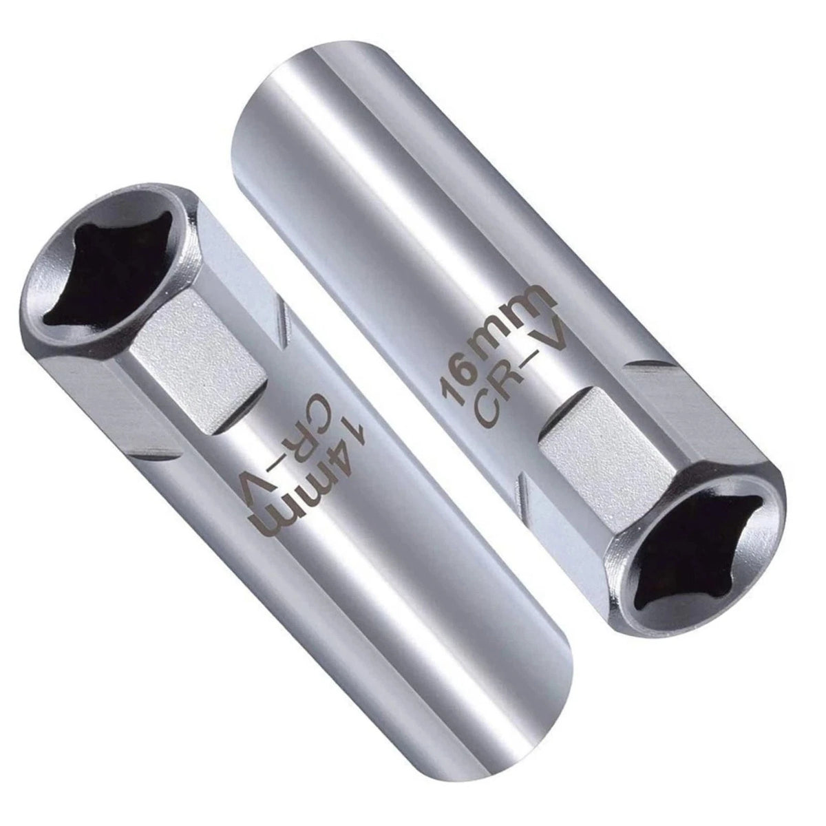 Spark Plug Socket Set 14mm 16mm 12 Pt 3/8" Drive Deep Thin Wall Magnetic