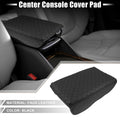Center Console Armrest Seat Box Cover Replacement for Dodge Ram 1500 2500 3500 (Black)