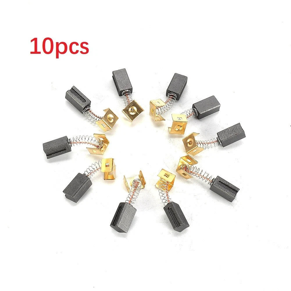 10X Carbon Brushes for Automotive Applications (6.4x7.9x12.5mm)