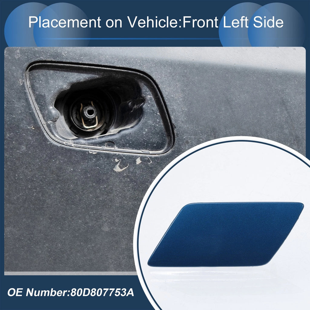 Front Left Washer Nozzle Cover Cap Replacement for Audi Q5 S-Line (2018–2020)