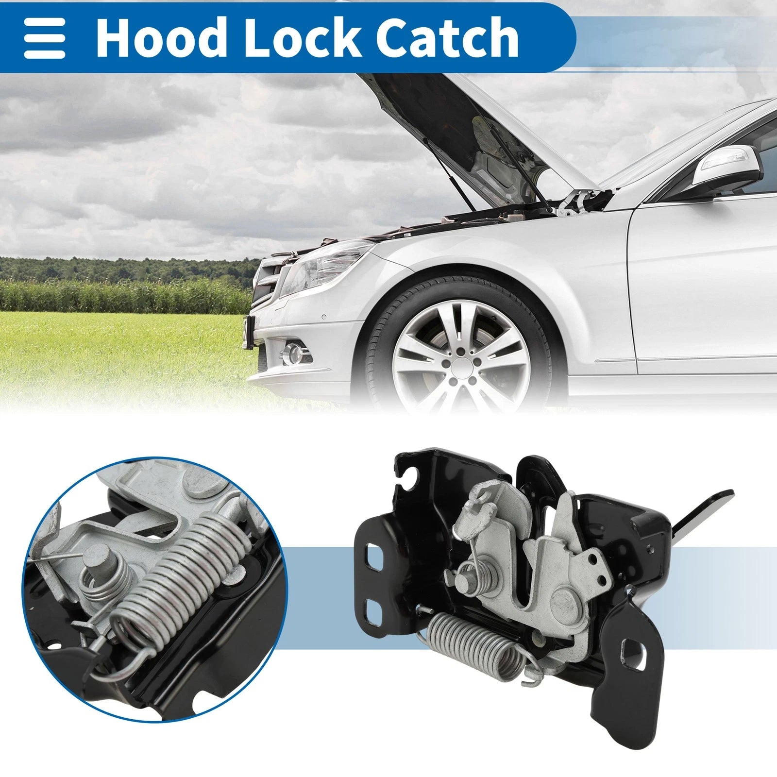 Hood Latch Assembly for Dodge Nitro (2007–2011) Replacement