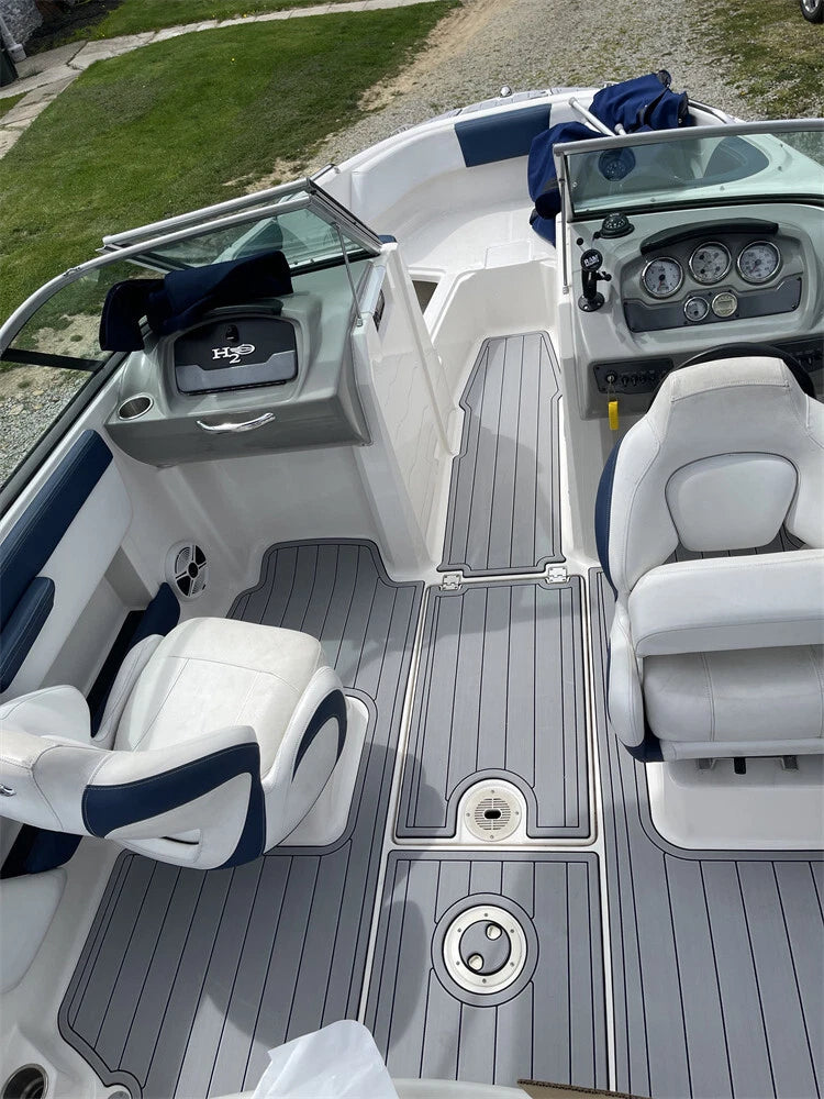 Swim Platform Cockpit Pad for Chaparral H-20 (2017) - EVA Teak Floor Mat