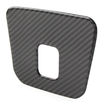 Carbon Fiber Rear Armrest USB Panel Cover Trim for Chevrolet Equinox (2018–2021)