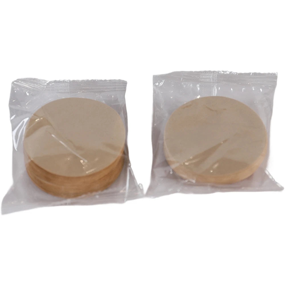 100 pcs Coffee Filter Paper for 51mm 53mm 54mm 58mm Drip Brewers