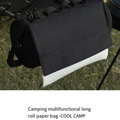 Portable Camping Paper Roll Holder Bag for Easy Access and Organization