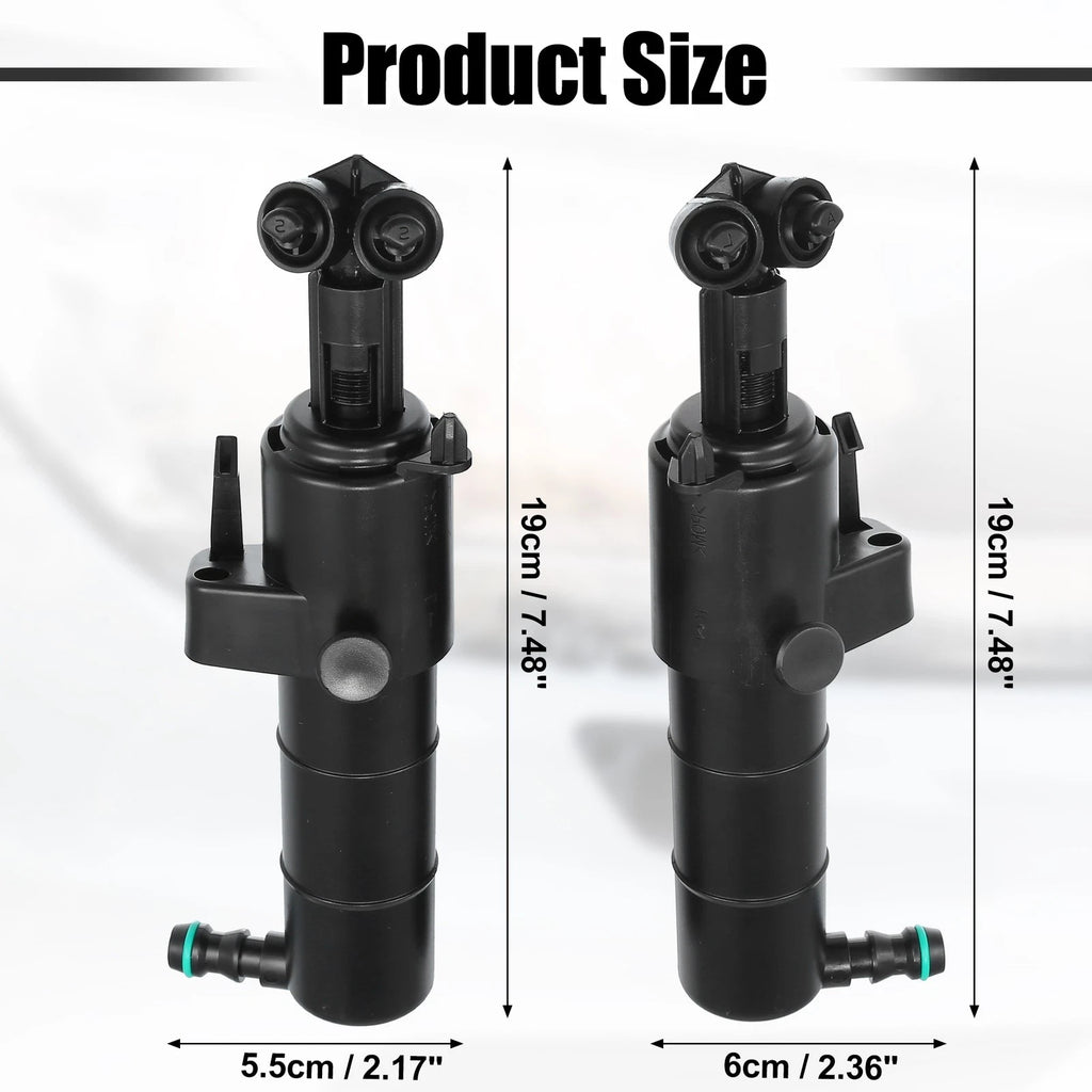 Headlight Washer Nozzle Front Left Right for Mercedes-Benz E350 E550 E63 (2007–2018)