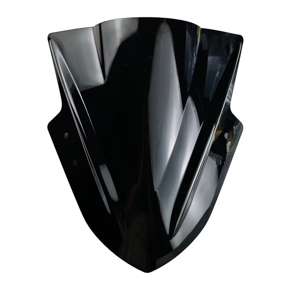 Black Motorcycle Windshield DFB001 for NS200 with Aerodynamic Front Shield