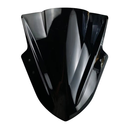 Black Motorcycle Windshield DFB001 for NS200 with Aerodynamic Front Shield