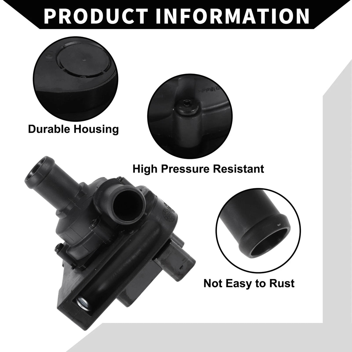 Auxiliary Cooling Water Pump for Audi A3 (2013–2025) No. 5Q0965567G 1 Pc