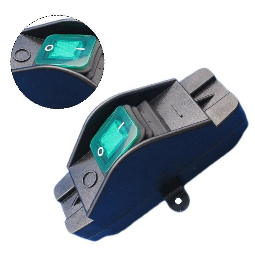 Inline Cord Switch 30A Waterproof IP65 with Green Indicator for