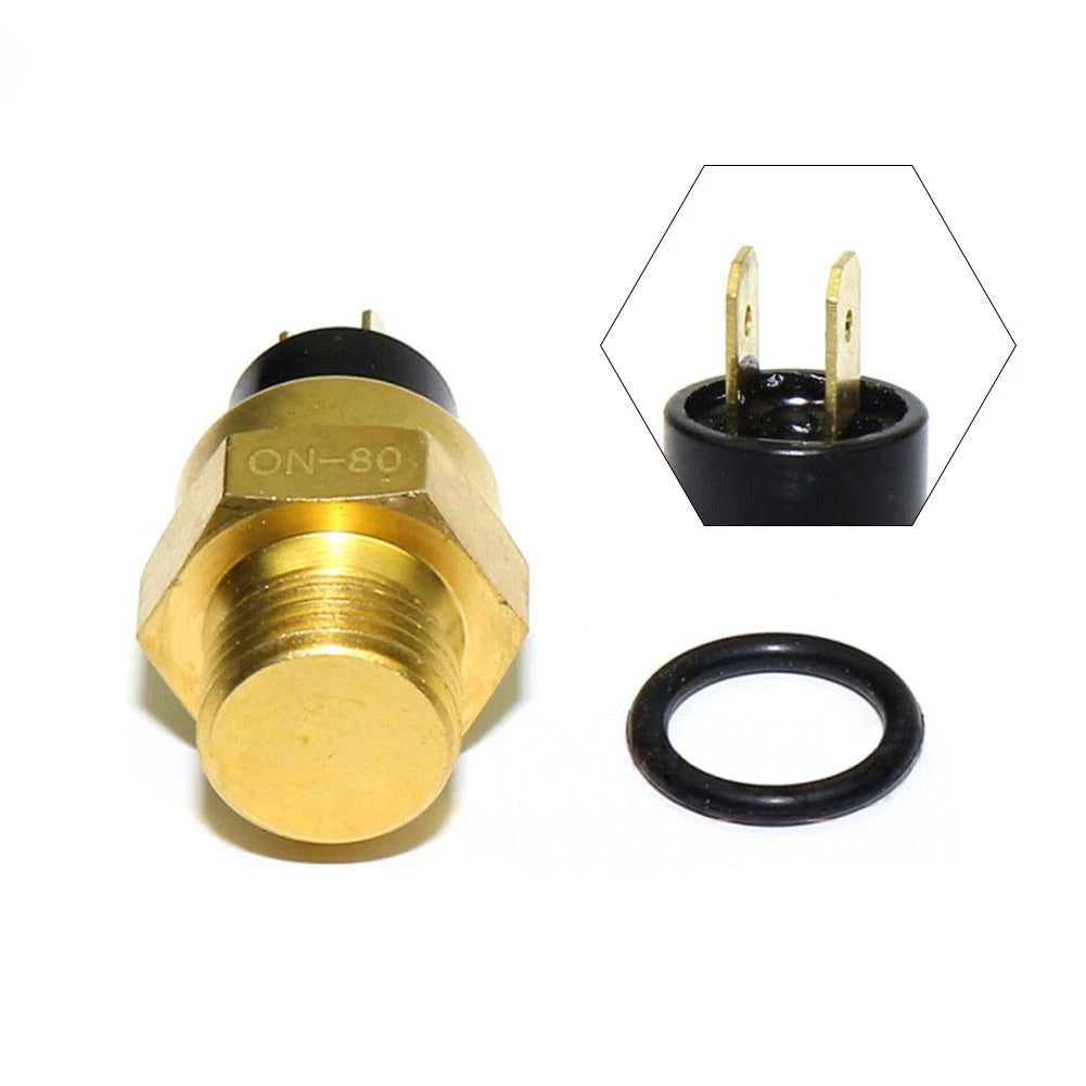 Radiator Fan Cooling System Temperature Switch Sensor for Motorcycle (M16X1.5)