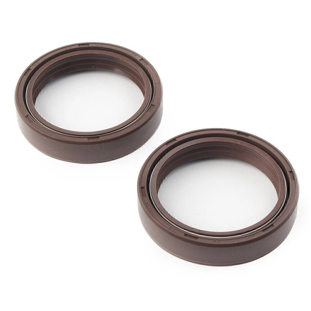 2X Fork Oil Seals for Motorcycle Front Fork Damper (41X54-11MM)