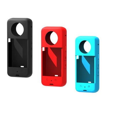 Silicone Protective Case Sleeve with Lens Cover for Insta360 ONE X3 (2022)