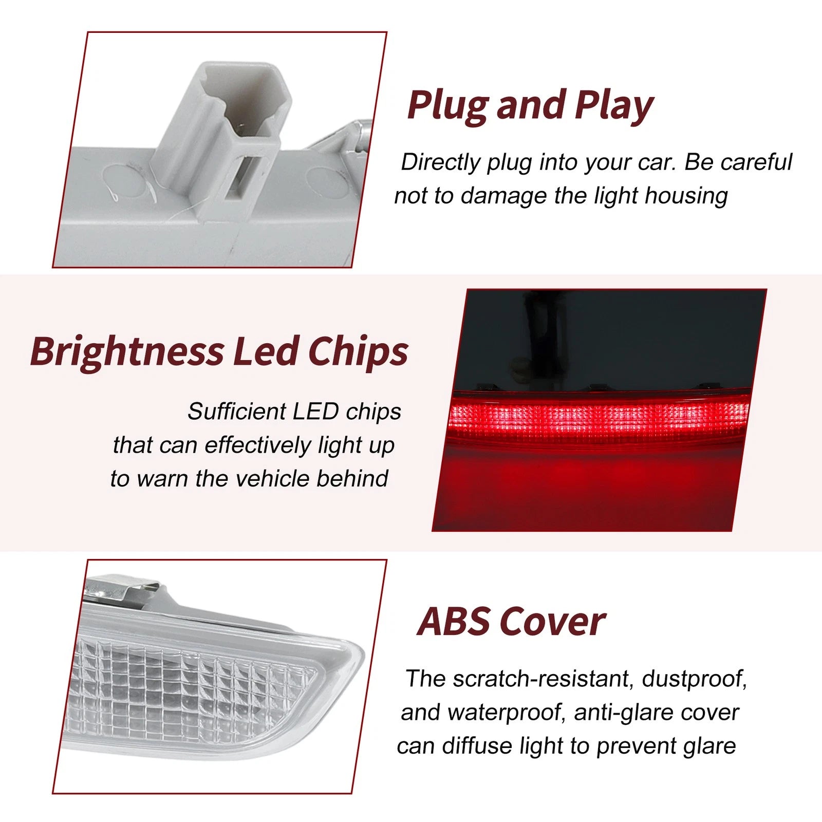 LED Third Brake Light for Mitsubishi Outlander (2013–2016) 8334A113
