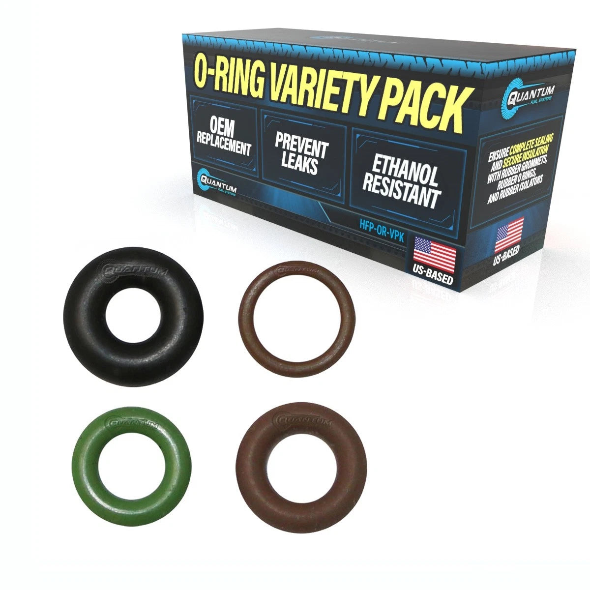 Fuel Pump Rubber O-Rings for Variety Pack (QFS)