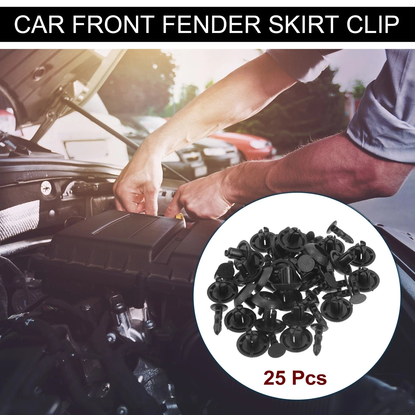 Fender Skirt Clip Set for Toyota 4Runner Avalon (2010–2026) (25 Pc)